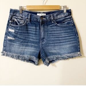 KanCan Womens Raw Hem Shorts Size 30 Summer Beach Festival